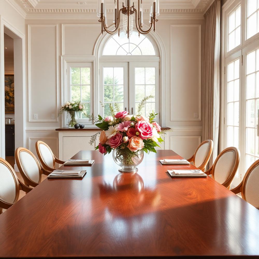 Elegant dining room